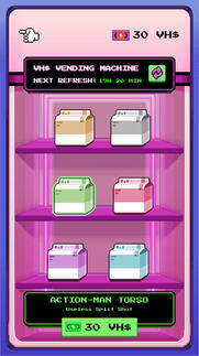 Store in hub menu in the mobile game DAMN! Nation